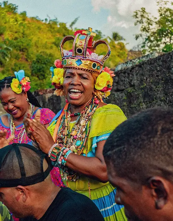Cultura afro, Fuerte San Fernando, Portobelo Provincia de Colón en Panamá